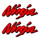 Ninja (4.típus) Kontúr és Árnyékkal