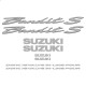Motor matrica, Robogó matrica, Motor dekoráció, Robogó dekoráció - Motor matricák - Suzuki - GSF 600 S Bandit