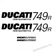 Motor matrica, Robog&oacute; matrica, Motor dekor&aacute;ci&oacute;, Robog&oacute; dekor&aacute;ci&oacute; - Motor matric&aacute;k - Ducati - Ducati 749R