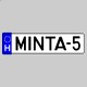Rendszám (Uniós)
