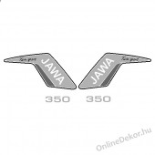 Motor matrica, Robog&oacute; matrica, Motor dekor&aacute;ci&oacute;, Robog&oacute; dekor&aacute;ci&oacute; - Motor matric&aacute;k - Jawa - 350 Twin Sport