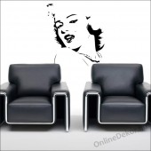 Faldekor&aacute;ci&oacute;, Falimatrica, Faltetov&aacute;l&aacute;s - H&iacute;res emberek, Női alakok, Arcok - Marilyn Monroe 1257