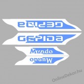 Ker&eacute;kp&aacute;r matrica, Ker&eacute;kp&aacute;r dekor&aacute;ci&oacute;, Bicikli matrica, Bicikli dekor&aacute;ci&oacute; - Gepida - Gepida Mundo