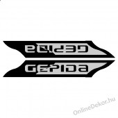 Ker&eacute;kp&aacute;r matrica, Ker&eacute;kp&aacute;r dekor&aacute;ci&oacute;, Bicikli matrica, Bicikli dekor&aacute;ci&oacute; - Gepida - Gepida