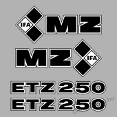 Motor matrica, Robog&oacute; matrica, Motor dekor&aacute;ci&oacute;, Robog&oacute; dekor&aacute;ci&oacute; - Motor matric&aacute;k - MZ - ETZ 250