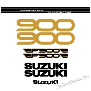 Motormatrica, Motor dekorációk - 01.Motormatricák - Suzuki - RF 900 R