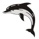 Faldekoráció, Falimatrica, Faltetoválás - Állat - Delfin 280