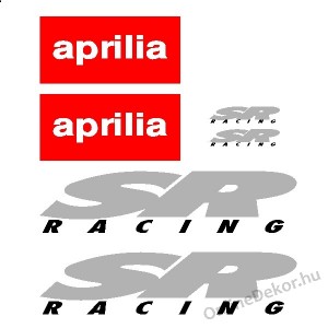 Motormatrica, Motor dekorációk - 02.Robogó matricák - Aprilia - SR Racing
