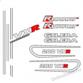 Motor matrica, Robog&oacute; matrica, Motor dekor&aacute;ci&oacute;, Robog&oacute; dekor&aacute;ci&oacute; - Robog&oacute; matric&aacute;k - Gilera - Runner VXR 200