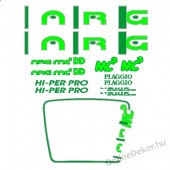 Motor matrica, Robog&oacute; matrica, Motor dekor&aacute;ci&oacute;, Robog&oacute; dekor&aacute;ci&oacute; - Robog&oacute; matric&aacute;k - Piaggio - NRG mc3 Liquid Cooled