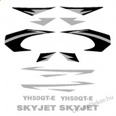 Motor matrica, Robog&oacute; matrica, Motor dekor&aacute;ci&oacute;, Robog&oacute; dekor&aacute;ci&oacute; - Robog&oacute; matric&aacute;k - Sonik - SKYJET YH50QT-E