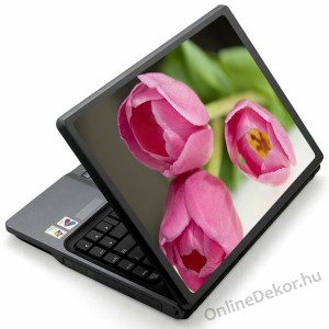 Laptop matrica, Laptop dekoráció - Virág - Tulipán 1165