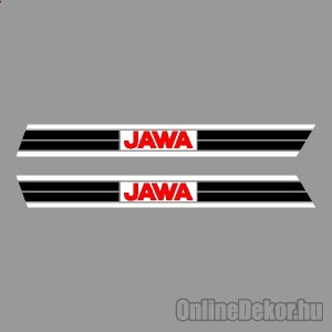 Motor sticker, Motor decal - 01.Motor sticker - Jawa - Mustang 50