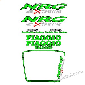 Motormatrica, Motor dekorációk - 02.Robogó matricák - Piaggio - NRG extreme