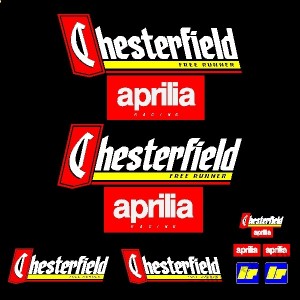 Motor sticker, Motor decal - 01.Motor sticker - Aprilia - Chesterfield